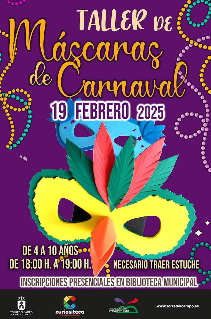 Taller de Máscaras de Carnaval