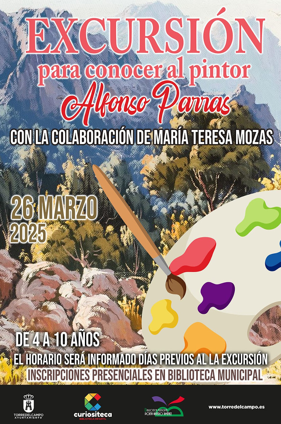 Excursión para conocer al pintor Alfonso Parras