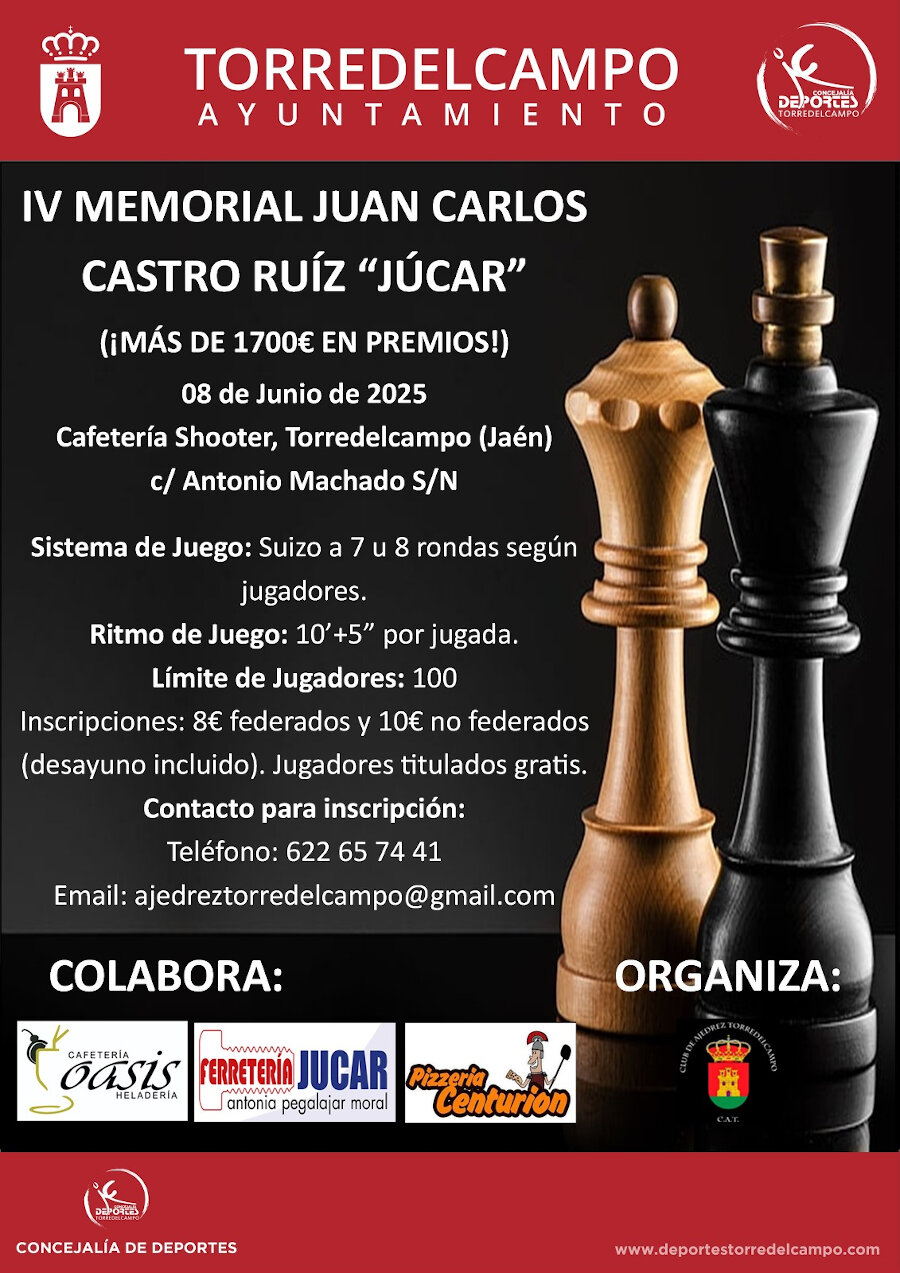 IV Memorial Juan Carlos Castro Ruíz "Júcar"