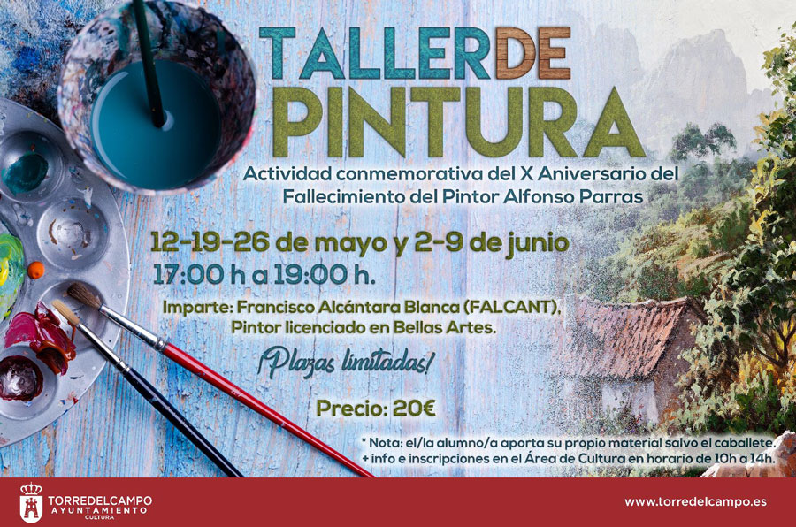 Se conmemora el X aniversario del fallecimiento del pintor “Alfonso Parras”