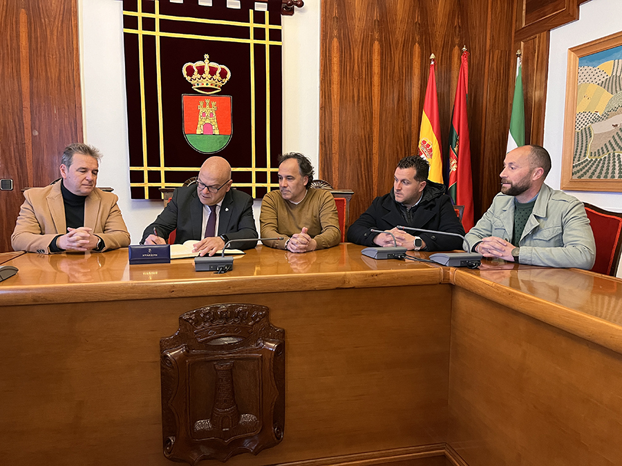 Visita institucional del Subdelegado del Gobierno en Jaén