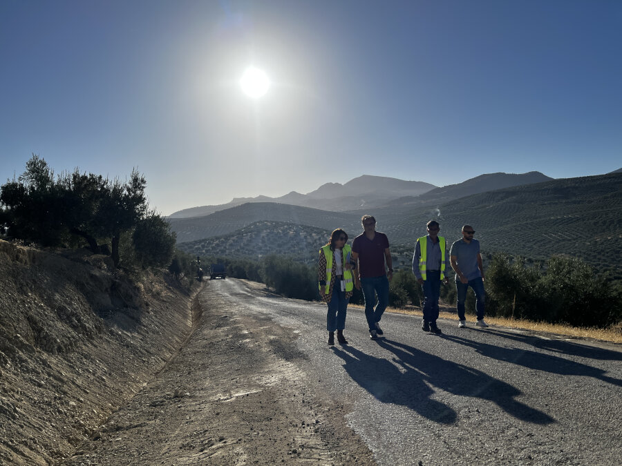 Inversión de 171.000 euros en el mantenimiento de los caminos rurales de Torredelcampo