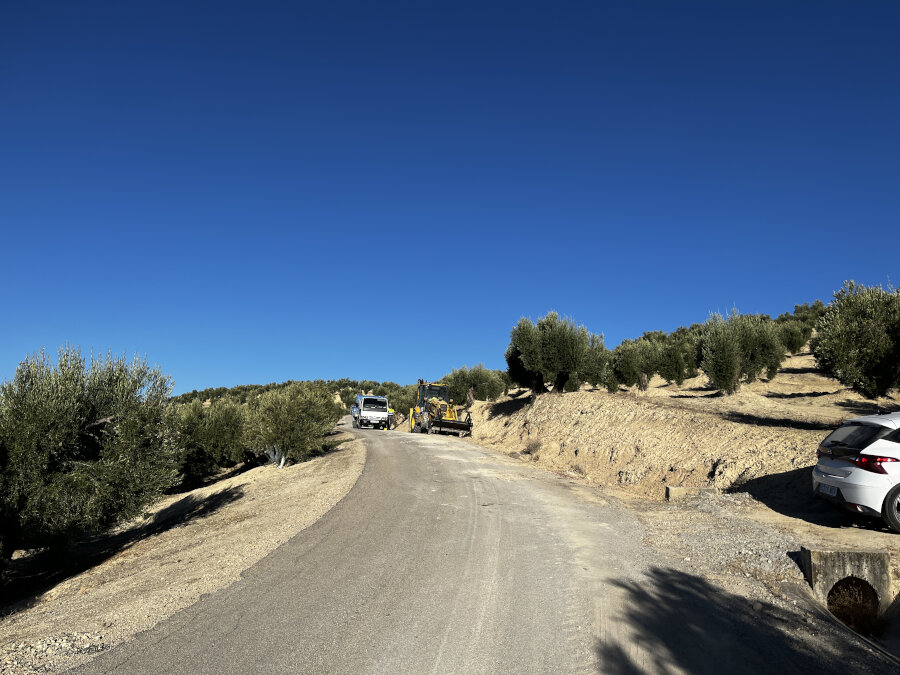 Inversión de 171.000 euros en el mantenimiento de los caminos rurales de Torredelcampo