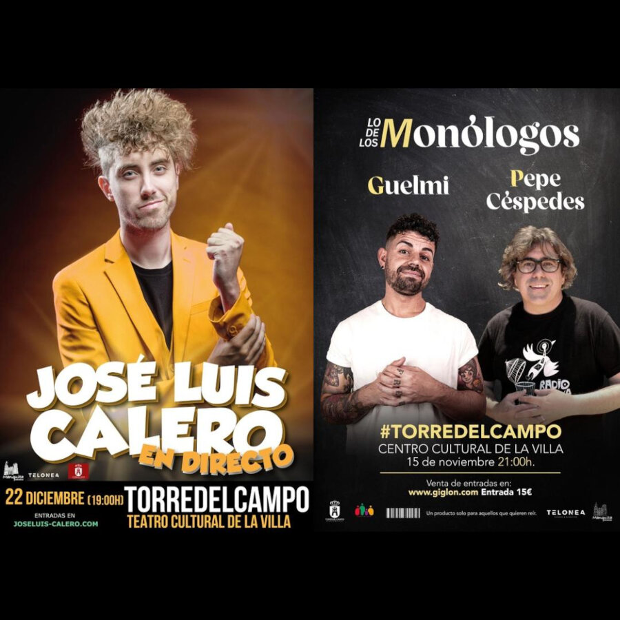 La concejalía de Juventud de Torredelcampo trae varias citas con la comedia