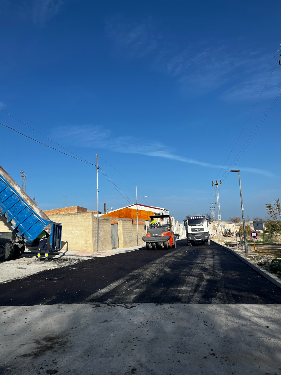 Torredelcampo mejora su pavimentación urbana con una inversión de 80.000 euros