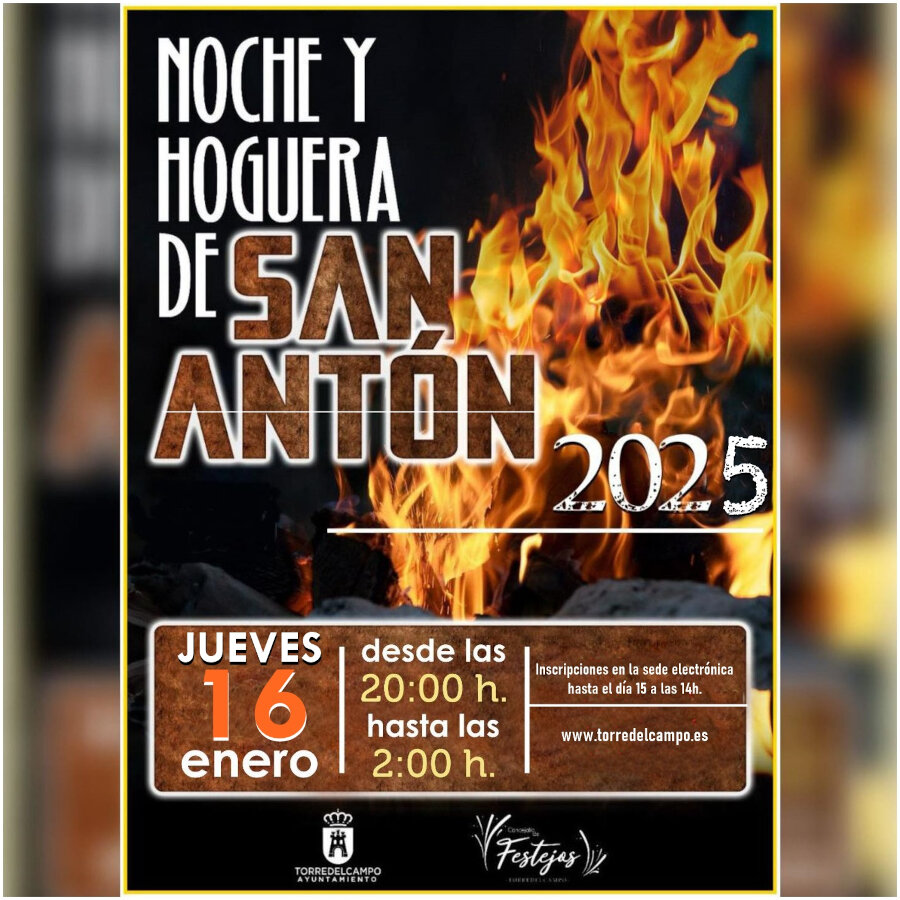 Noche y Hoguera de San Antón